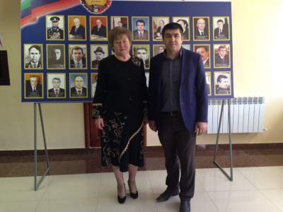 Делегация из Каспийска с официальным визитом посетили Левашинский район.