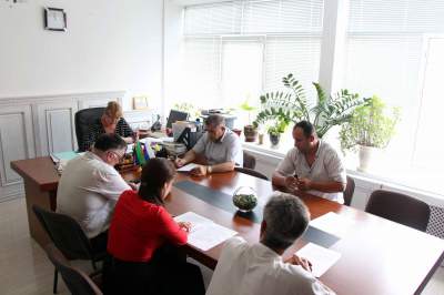 Заседание территориально-избирательной комиссии г. Каспийск.