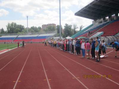Каспийчане приняли участие в чемпионате России по легкой атлетике.