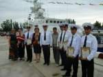 Каспийское МО партии «Единая Россия» вместе с моряками отряда ПСКР отметило День Военно-морского флота.