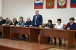 В актовом зале администрации МО «город Каспийск»  состоялся  митинг – протест  в ответ на террористические события в городе Волгограде.