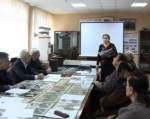 Члены совета старейшин провели ознакомительную экскурсию в экономическом лицее №8.