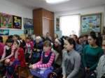 23 января в гости к учащимся МБОУ ДОД «ДХШ» г.Каспийска приехала кандидат искусствоведения, автор книги «Дагестанский костюм» Гаджиханова Раззита Гаджиевна.