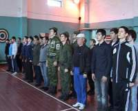 В Каспийске на базе кадетской морской школы интернат прошли военно-спортивные соревнования среди кадетских корпусов Дагестана.