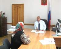 Председатель ВС РД Руслан Мирзаев провел прием граждан в Каспийске.