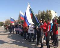 В Каспийске торжественно отметили государственный праздник "День единства народов России"