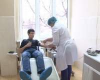 Студенты СУЗОв Каспийска приняли участие в акции "Стань донором"