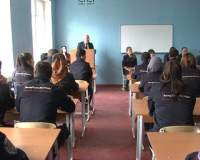 В полицейском колледже г. Каспийск прошла профилактическая беседа "Молодежь против наркотиков"
