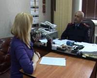 О преимуществе электронных услуг говорили в МРЭО ГИБДД г.Каспийск.