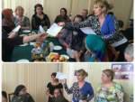 На встрече с получателями социальных услуг