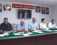 В ГОВД подводили итоги деятельности за первое полугодие 2015 года.