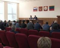 Заседание сессии депутатов состоялось в актовом зале администрации