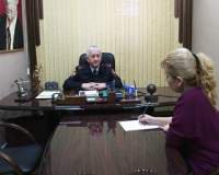 Новое назначение. Начальником ОГИБДД по г. Каспийску стал Висирпаша Магомедов