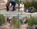 Курсанты полицейского колледжа г. Каспийск провели первый весенний субботник