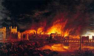 Сколько человек погибло во время Великого лондонского пожара 1666 года?